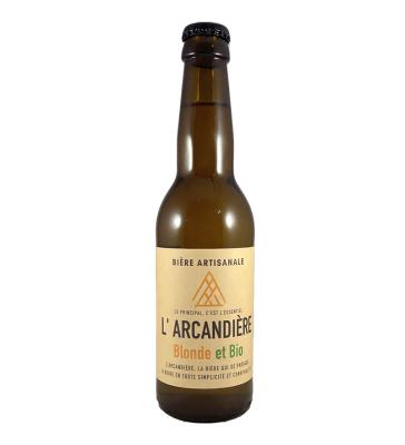 L ARCANDIERE BLONDE BIO 5%vol 33cl