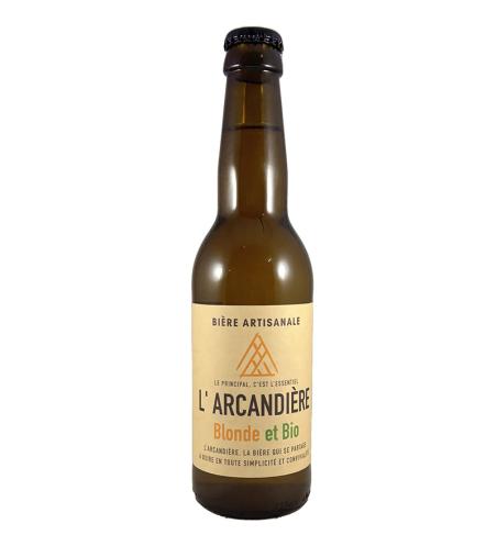 L ARCANDIERE BLONDE BIO 5%vol 33cl