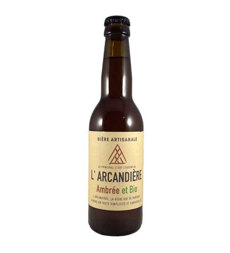 L ARCANDIERE AMBREE BIO 6%vol 33cl