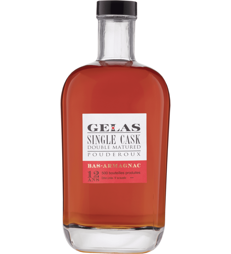 Bas Armagnac 12 ans Single Cask Pouderoux - Gelas
