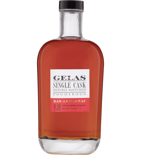 Bas Armagnac 12 ans Single Cask Pouderoux - Gelas