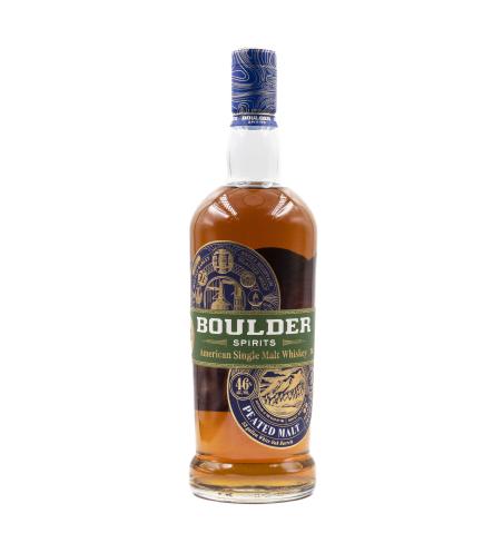 Boulder American single malt whiskey peated 70cL 46%