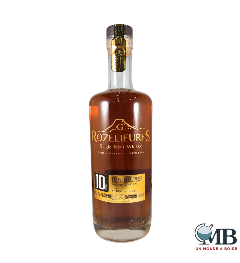 ROZELIEURES 10 ANS FUT UNIQUE EX FUT DE SAUTERNES 70cL 48.8%vol