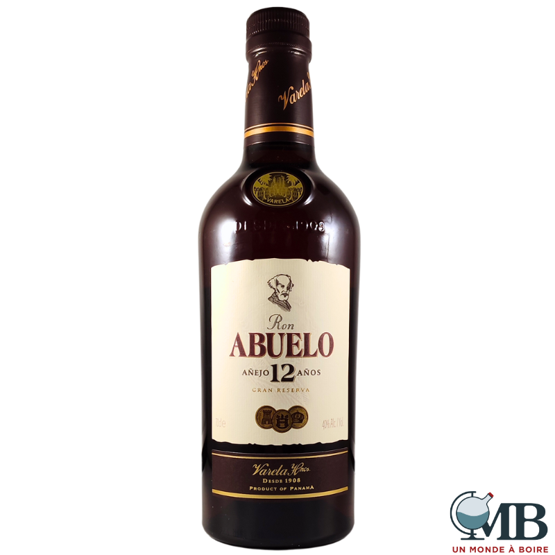 Abuelo 12 ans rhum du Panama 70cL 40%vol