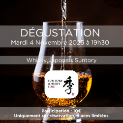 Place soirée dégustation...